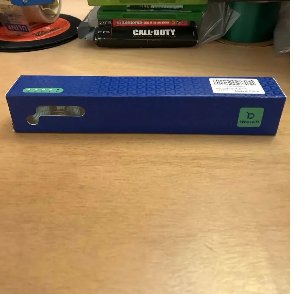 New WhoseID Anti-Lost AirTag Pet Dog Collar For Apple Phone teal Size XL